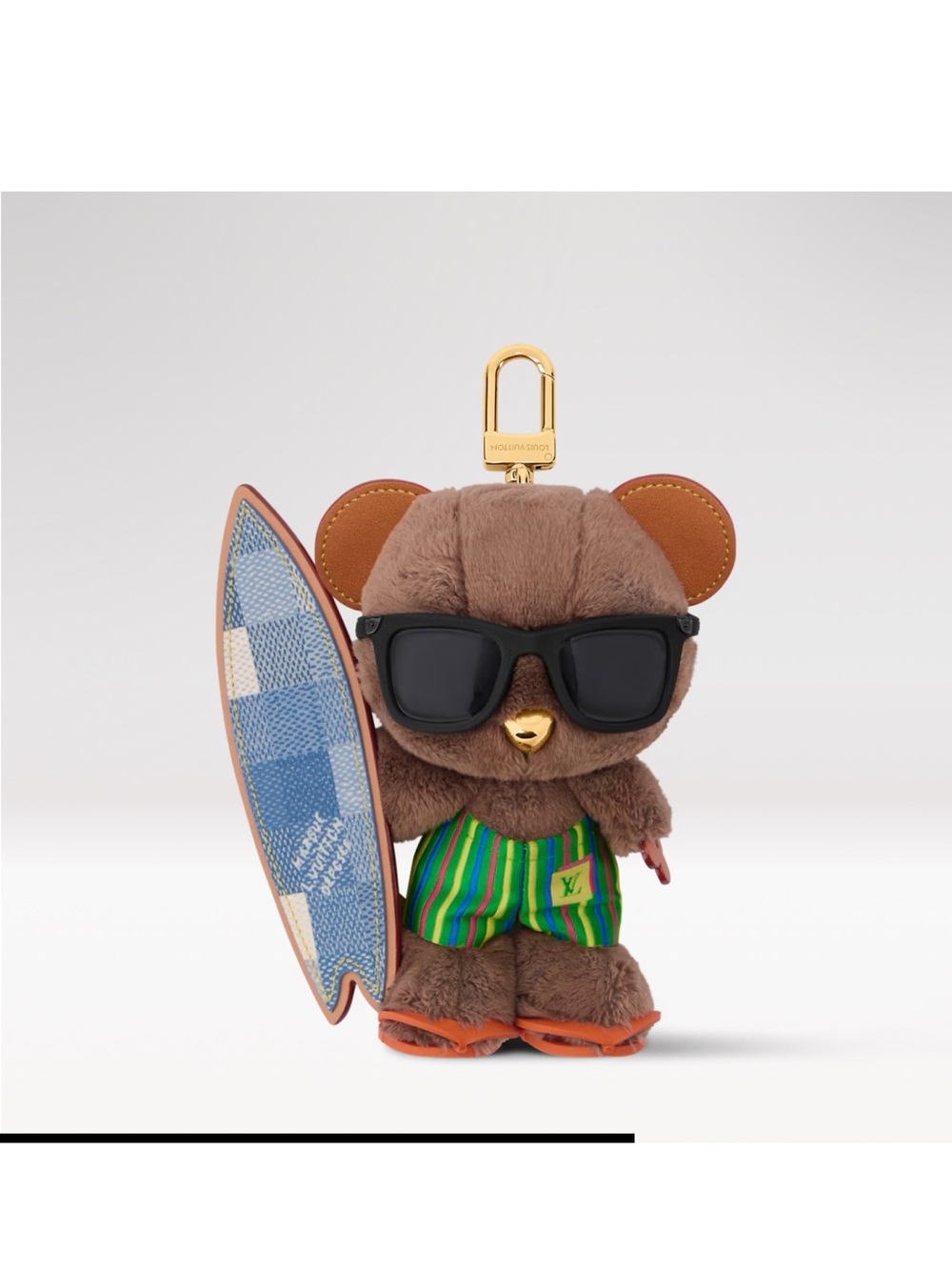 LV Louis Bear Surf Bag Charm NIB‼️READ DESCRIPTION‼️ - Picture 2 of 9
